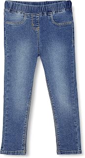 Amazon Brand - Symbol Girls Cotton Rich Stretchable Jogger Jeans | Elasticated Waistband | Jeggings | Age 2-12 Years Price In India
