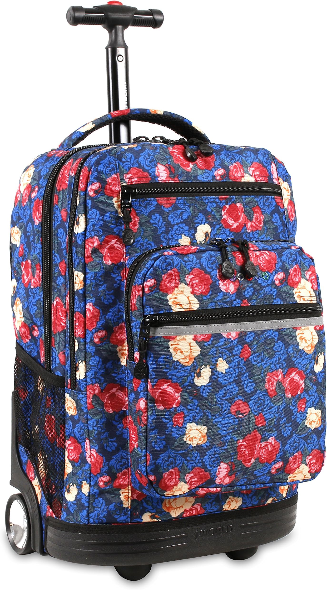 J World New York Rbs-19 Sundance Rolling Backpack Vintage Rose One Size