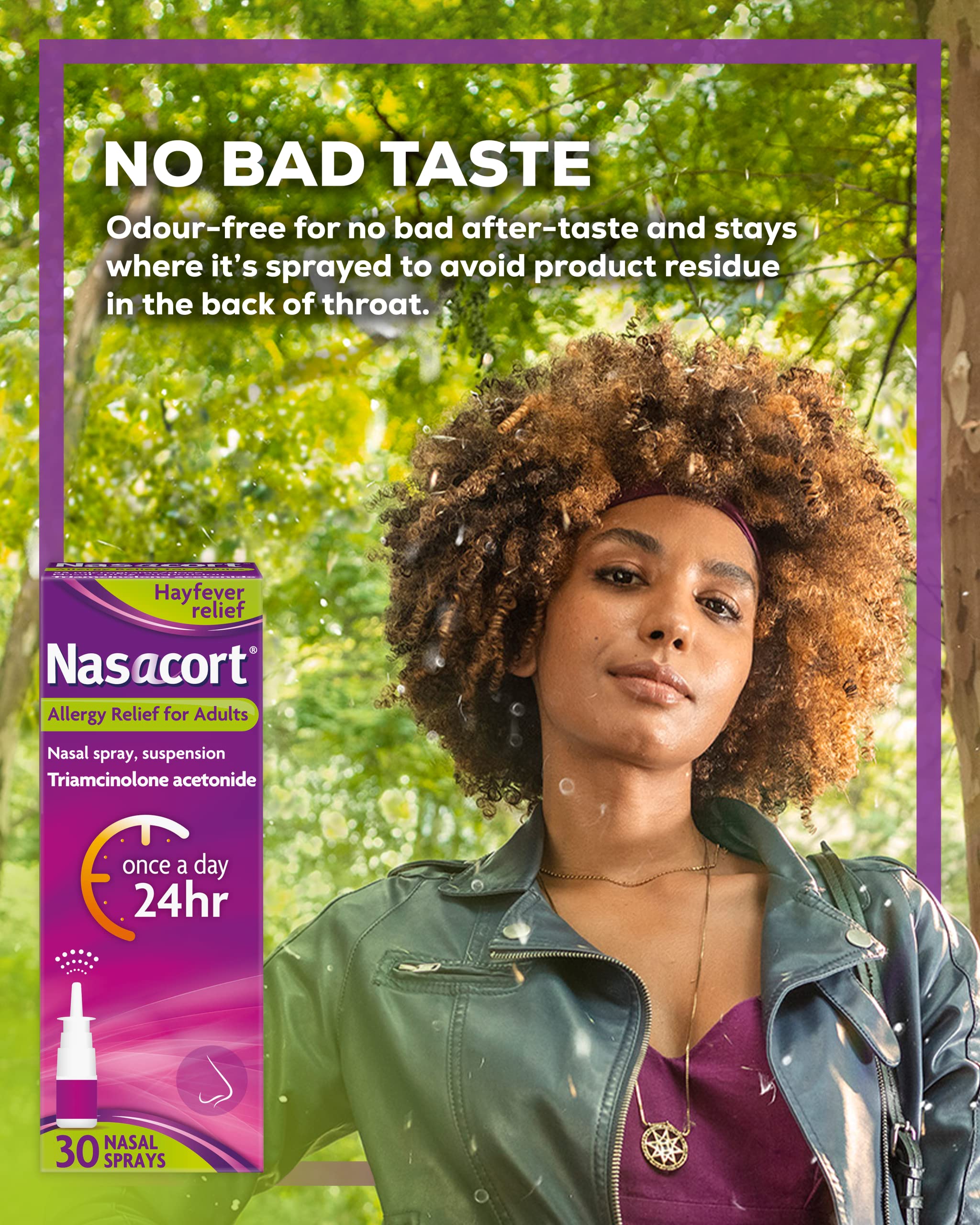 Nasacort Allergy Triamcinolone Nasal Spray 1215 Days Supply 24hr 8