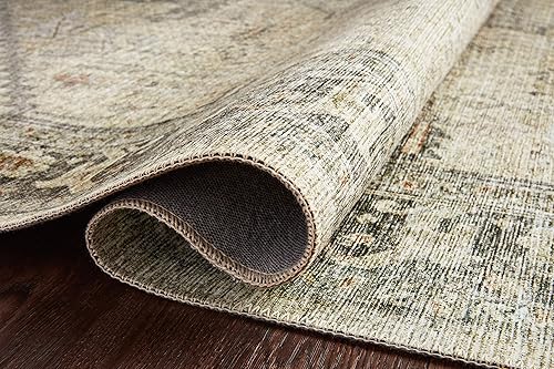 Miniatura 6 de Loloi II Colección Skye SKY-13 - Alfombra tradicional de 9 pies x 12 pies, doradorubor