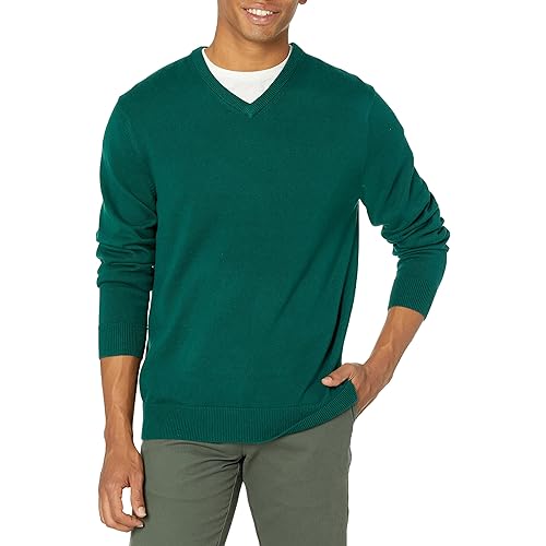 Amazon Essentials Men's V-Neck Sweater (Available in Big & Tall)