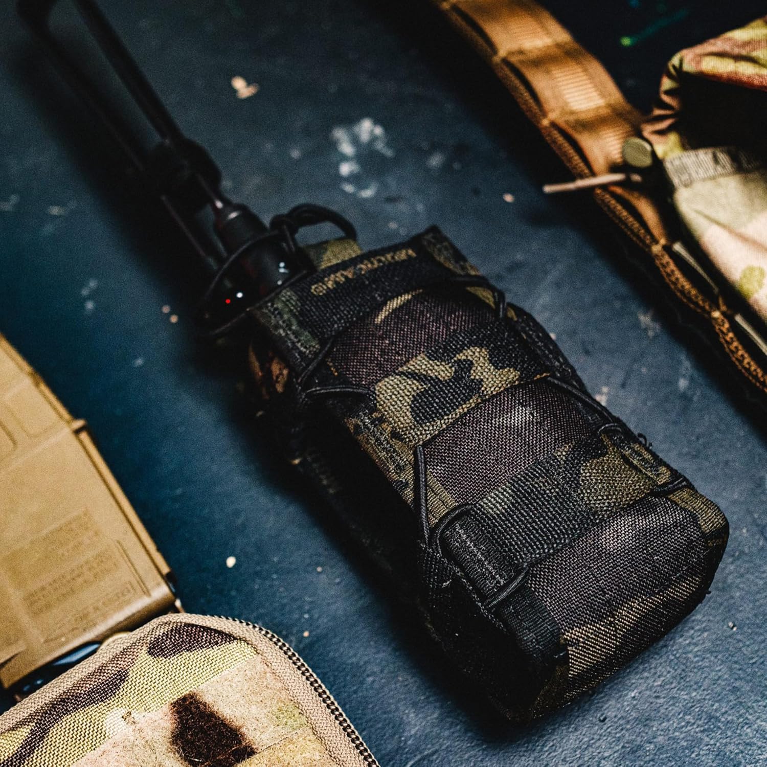 High Speed Gear - Radio Pop-Up Taco MOLLE Pouch, Police Gear & Military Gear, MOLLE Radio Pouch, Tactical Pouch for Professionals