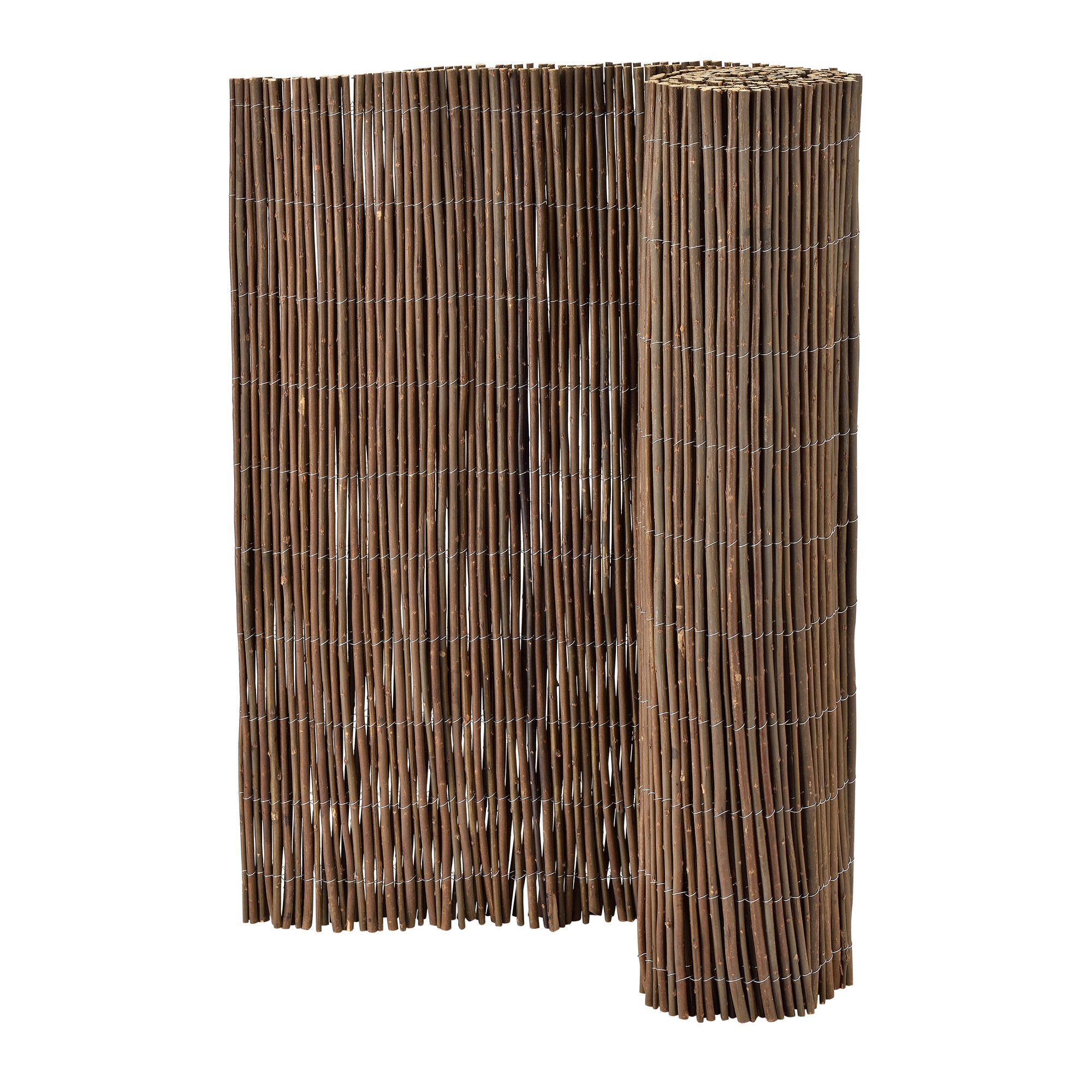casa.pro Valla de sauce 150x500 cm Hyssna Pantalla de privacidad Natural | Valla jardin exterior malla ocultacion cañizo balcón terraza patio resistente separador de ambientes sostenible