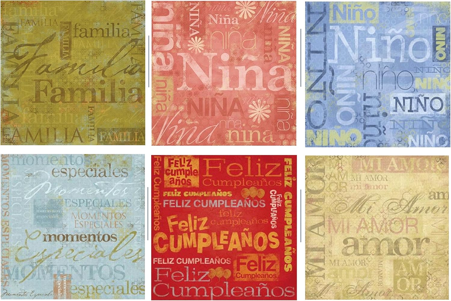 Spanish Memories Collection El Español 12"x12