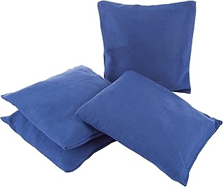 Trademark Games Championship Cornhole Bean Bag (Set of 4), 5 x 5-Inch, Blue