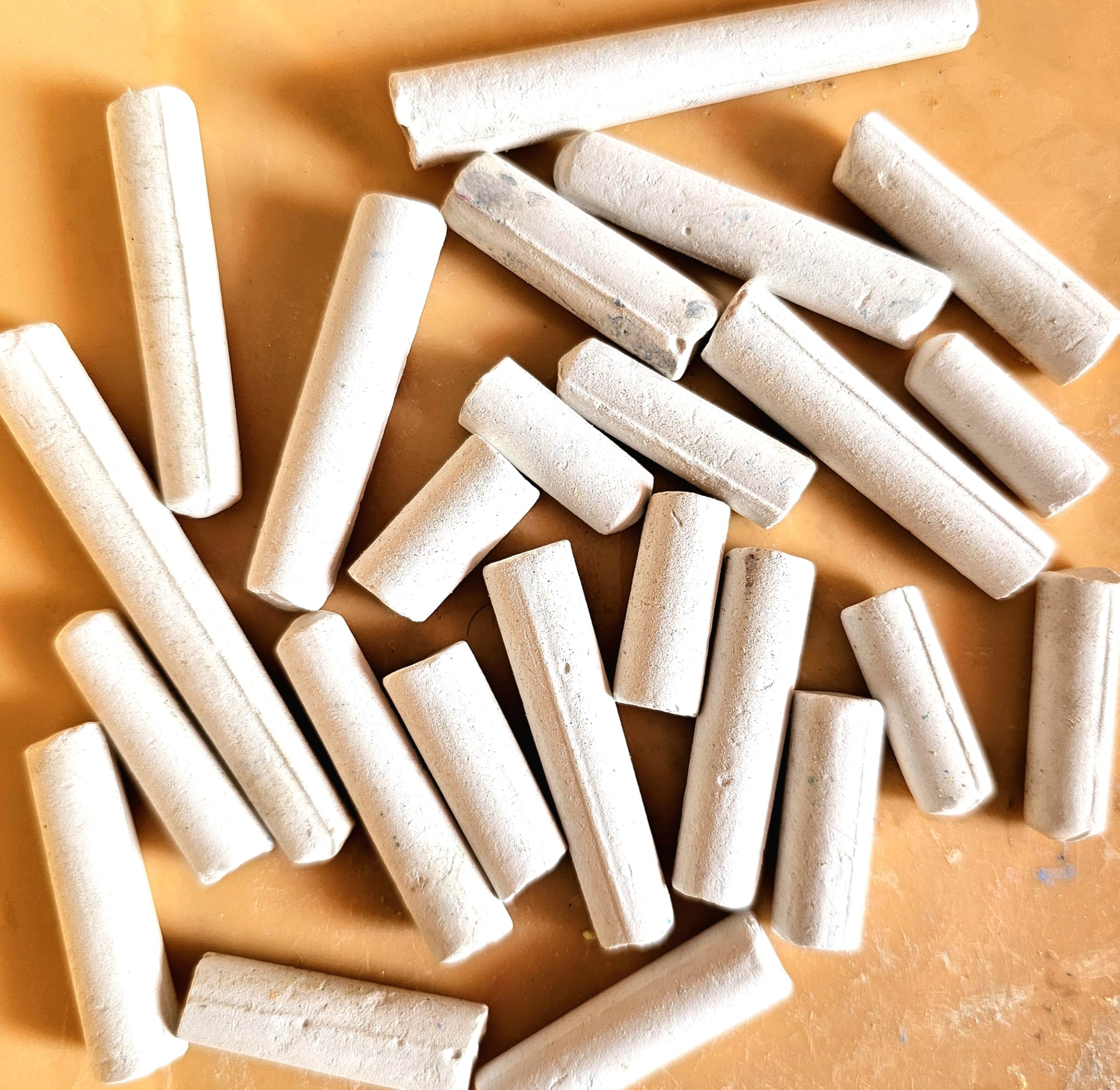 SSKR White Colored Chalk Pieces Tukda/Crumbs for Rangoli Floor Designs - 400 Grams-image-15
