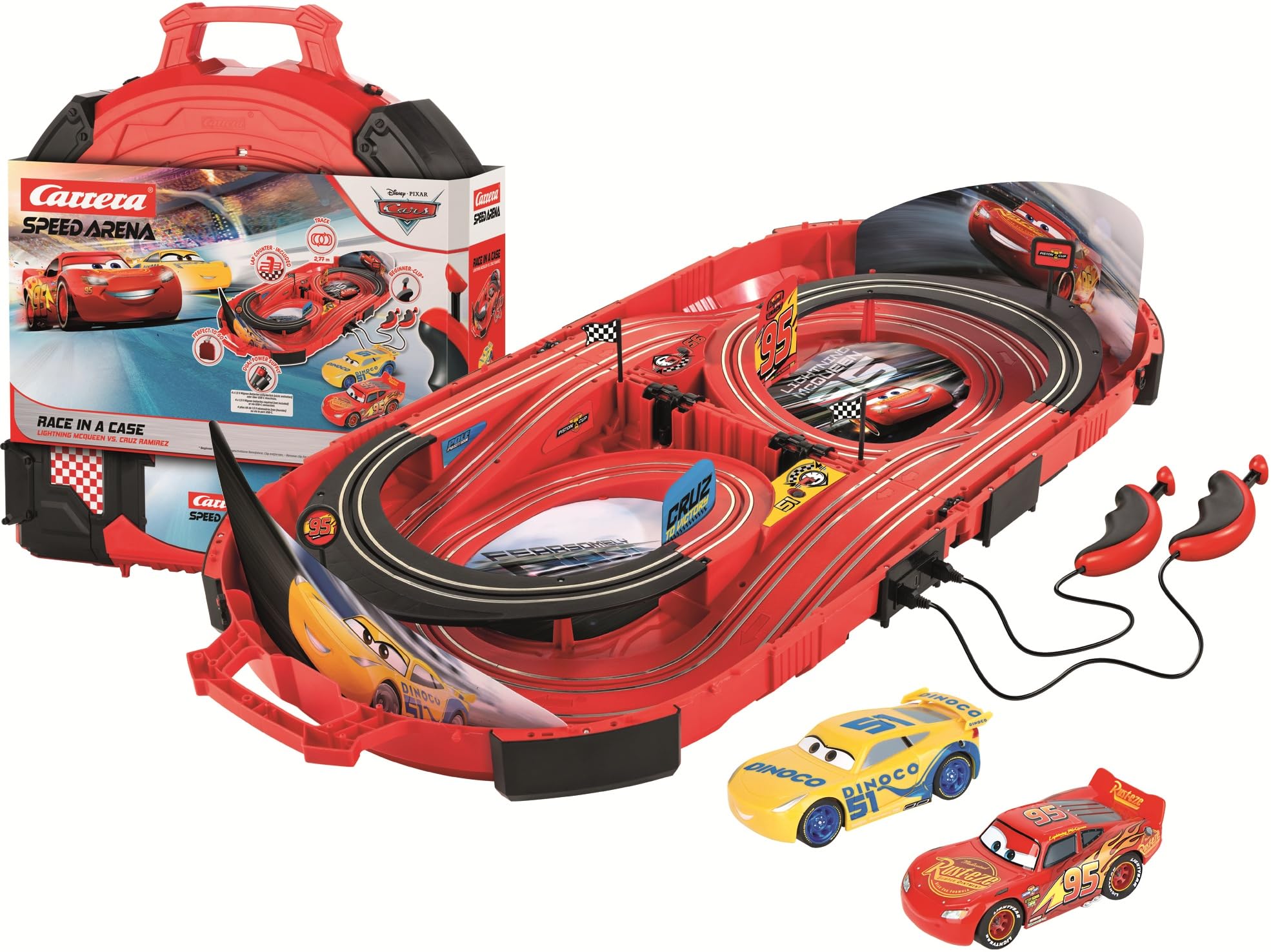 Amazon.co.jp: Carrera Speed Arena カーズ スロット カー レース