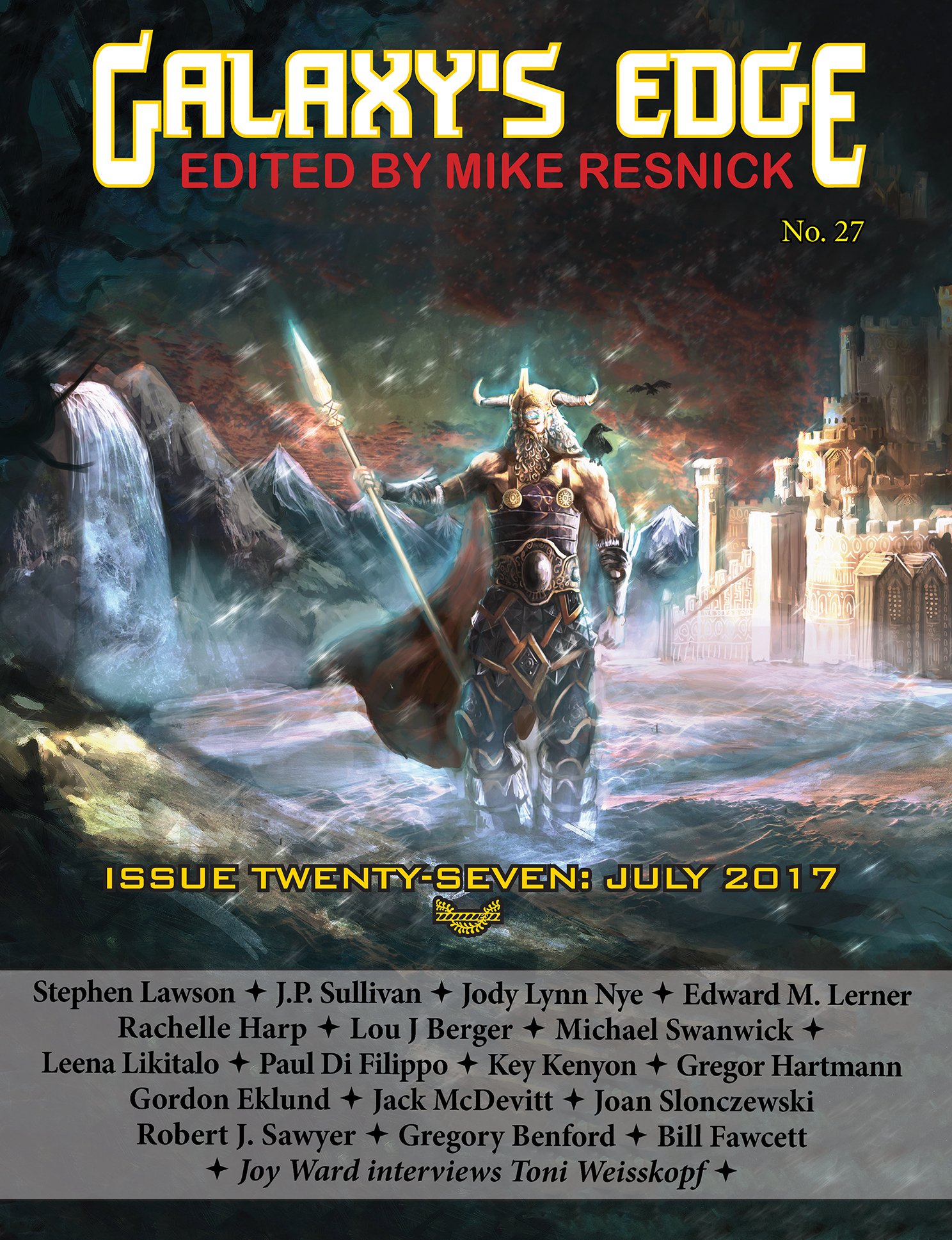 Cover of Galaxy's Edge, Issue 27: July 2017