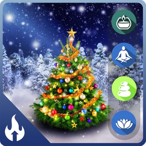 Christmas Lights Ambiance : Christmas Tree Lights & Decorations | HD 4K Videos Screensaver for Relax