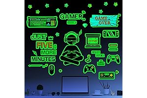 Glow in The Dark Game Wall Decal: The Ultimate Gamer Sticker for...