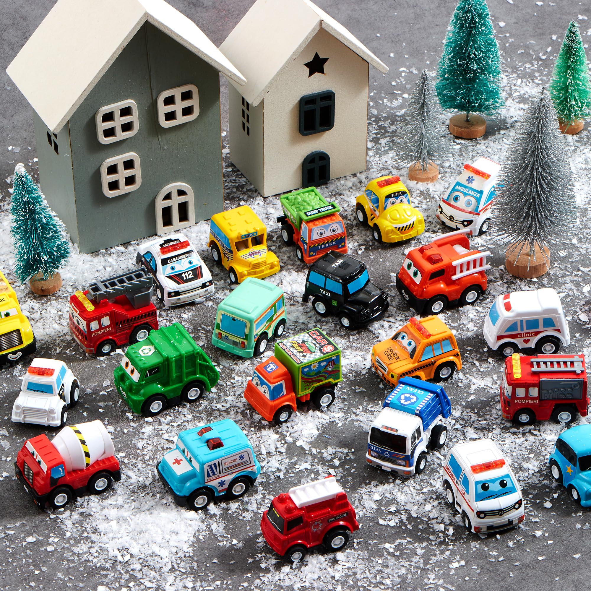 Racing Auto Adventskalender met 24 Surprise Autos
