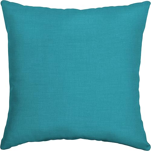 Arden Selections Essentials - Almohada para exteriores (16 x 16 pulgadas, color azul lago)