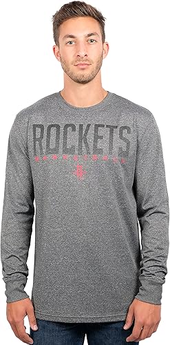 Miniatura 27 de Ultra Game Men's NBA Official Super Soft Game Day Long Sleeve T-Shirt Color del