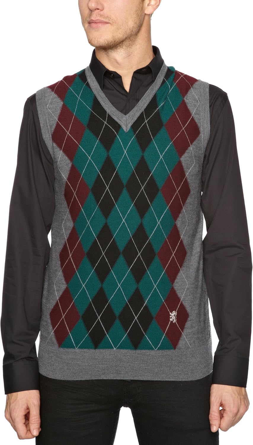 pringle argyle jumper