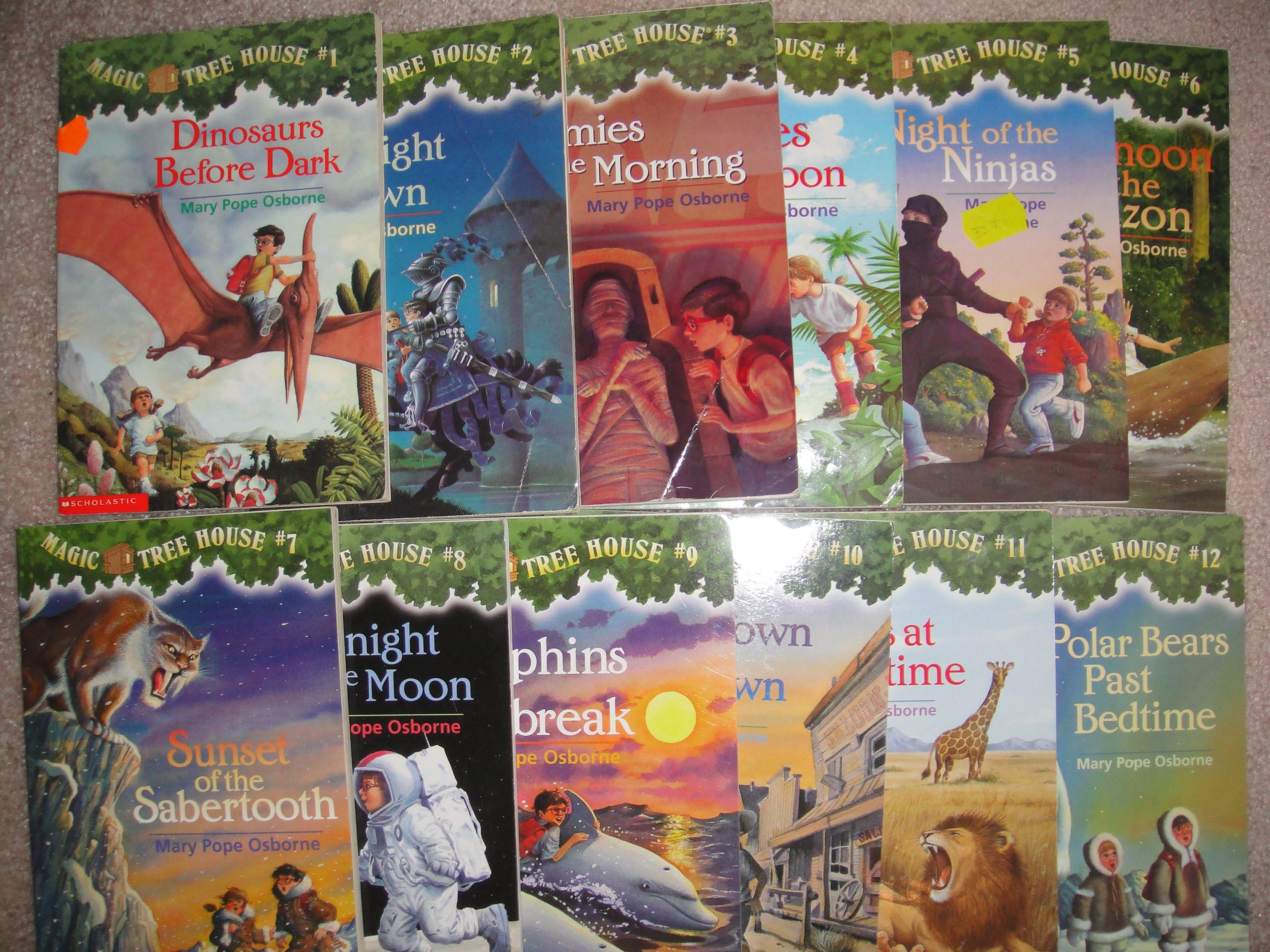 Magic Tree House 12 Book Set Books 1-12