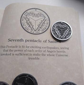 King Solomon's 44 Pentacle Metal Coin Set