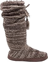 Vista 6 de Muk Luks - Botas altas con forro polar para mujer