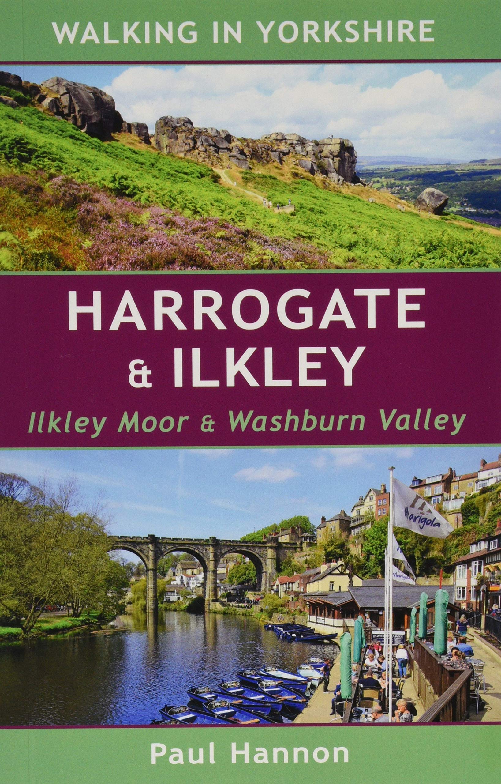 Harrogate & Ilkley Ilkley Moor & Washburn Valley by Paul Hannon (Paperback Book)