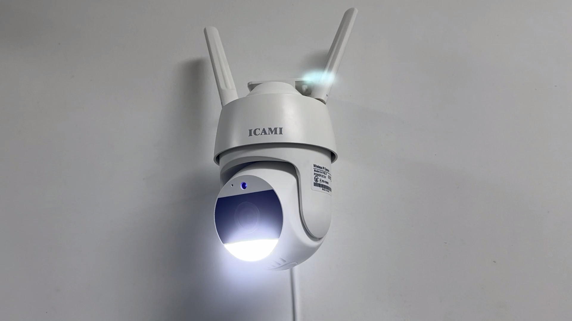 Amazon.co.jp: ICAMI 防犯カメラ 屋外 ワイヤレス 監視カメラ 500万