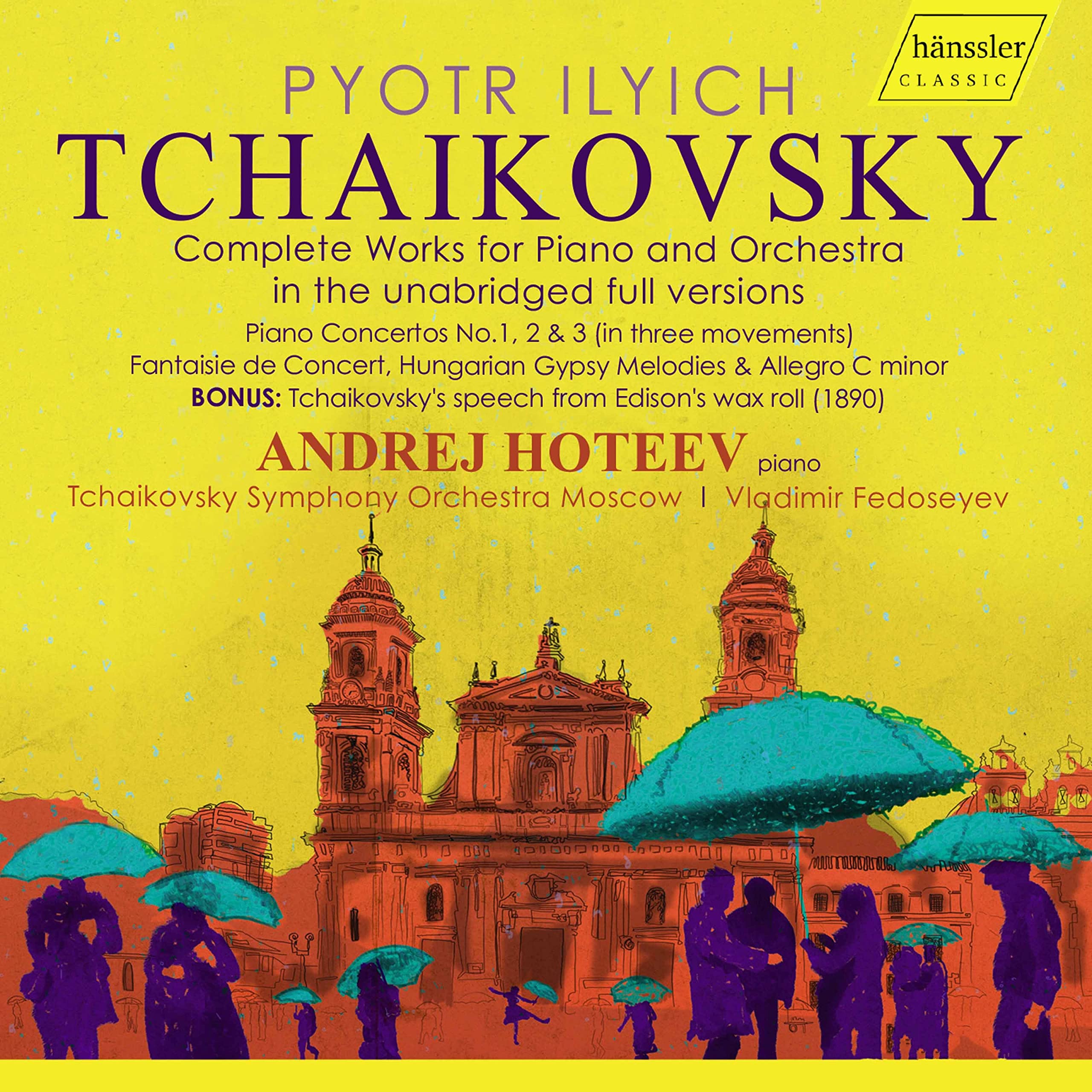 Peter llyich Tchaikovsky: Complete Works for Piano and Orchestra