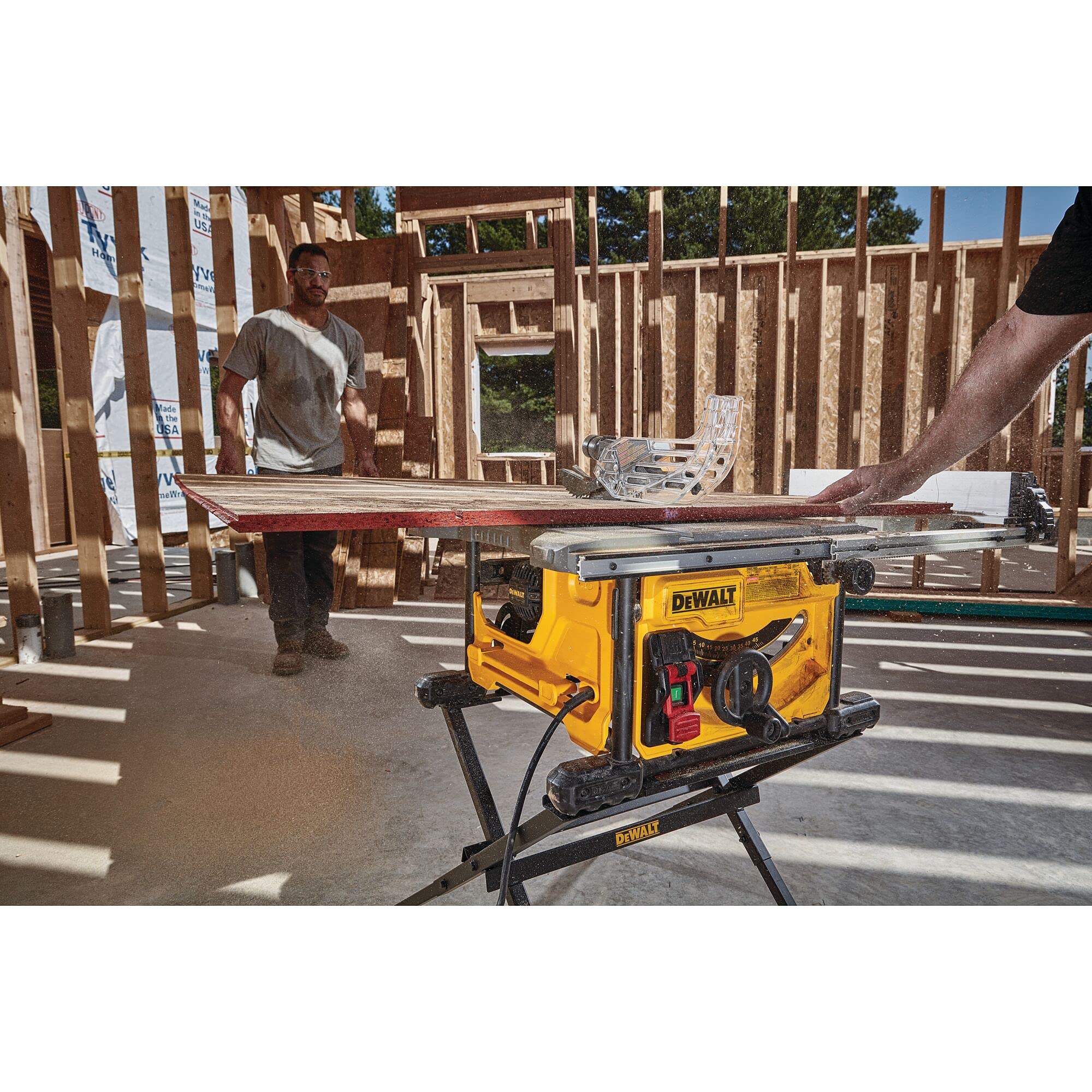 Dewalt DWE7485-QS - Sierra de mesa (210 mm, 1850 W + base DE7400)