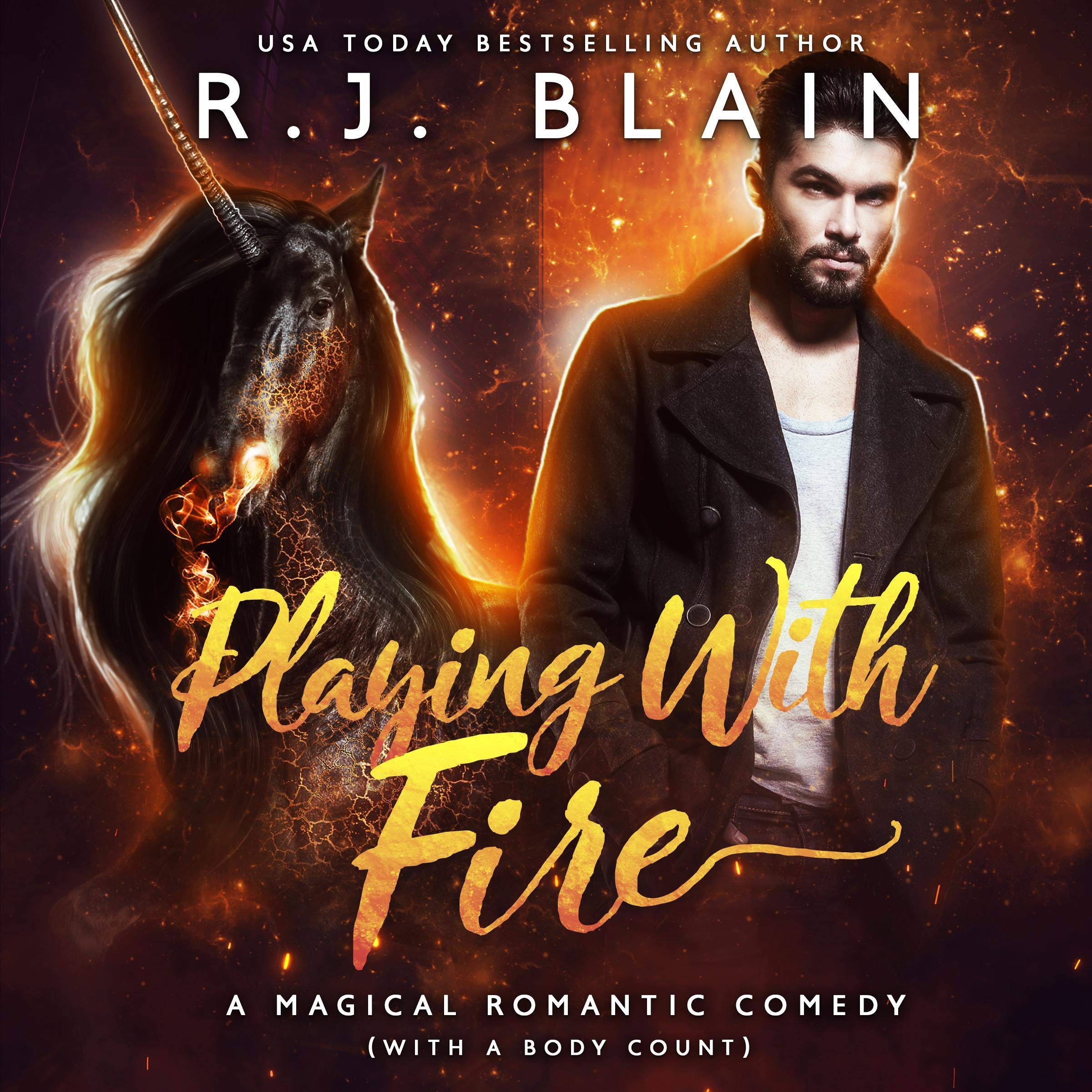 Cover art for Playing with Fire: A Magical Romantic Comedy