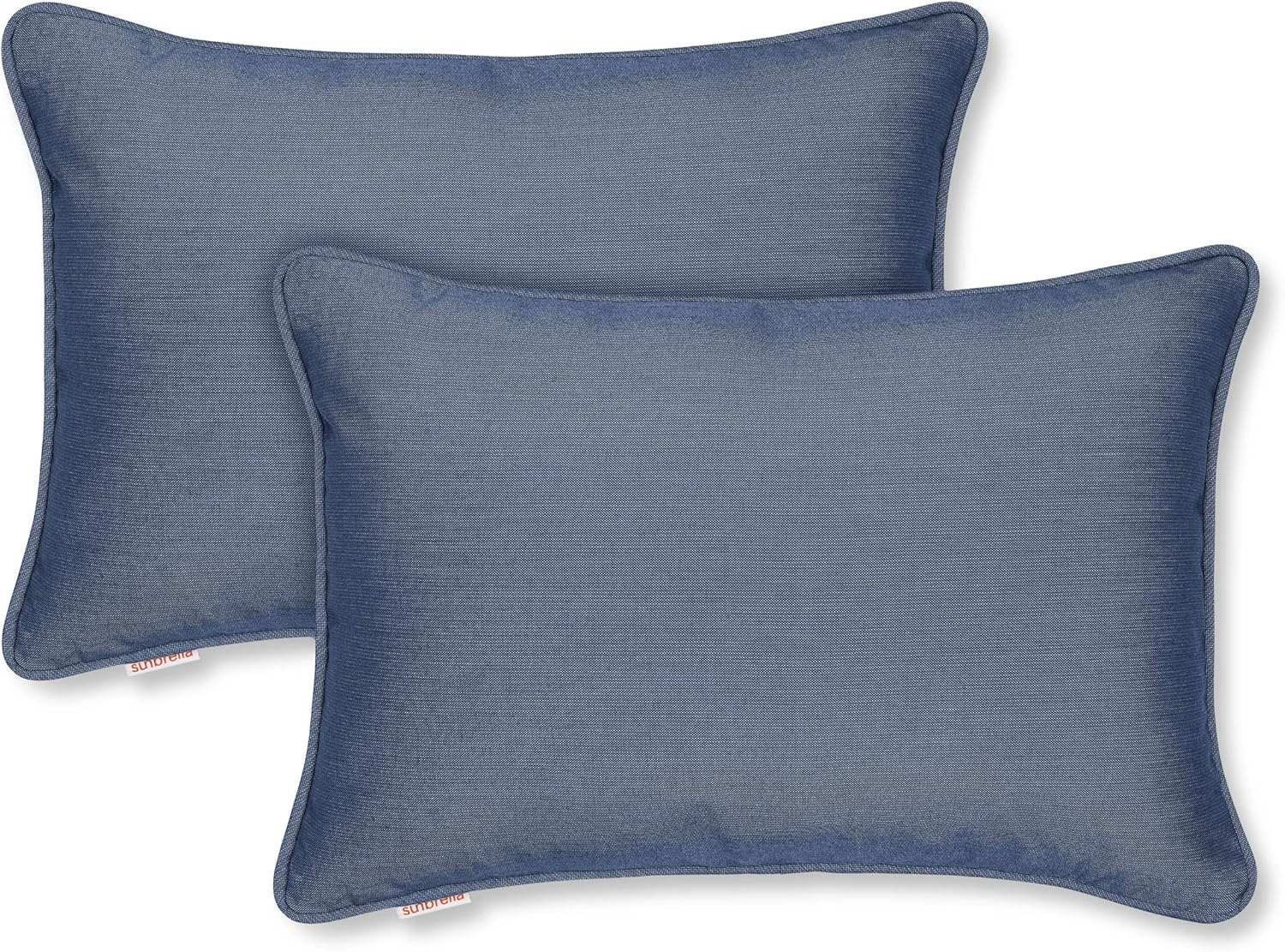 Austin Horn Classics Sunbrella Eggshell Corded-Edge 20-inch Indoor/Outdoor Pillow Cover (Set of 2) Sunbrella Acrylic Fabric - Insert Not Included