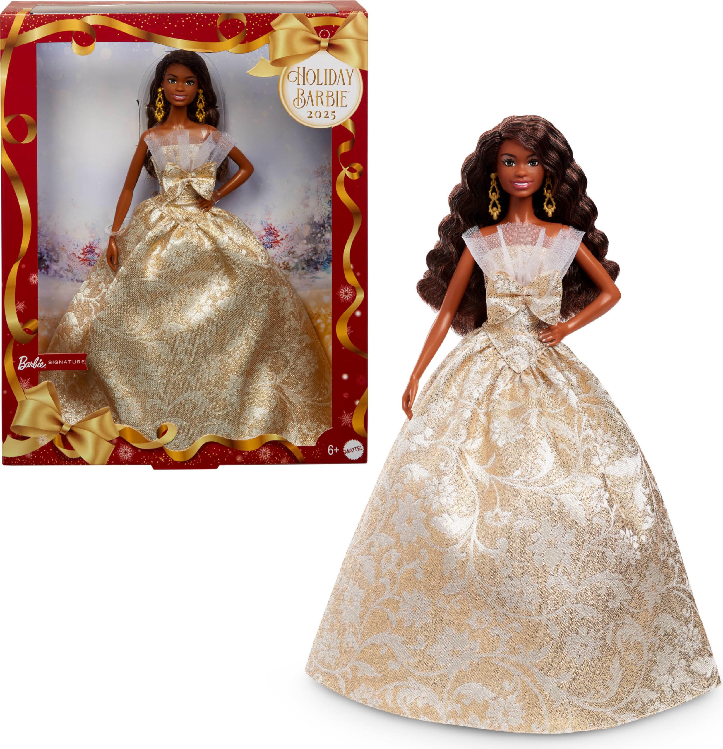 Amazon.co.jp: バービー(Barbie) ホリデーバービー ウェーブヘア
