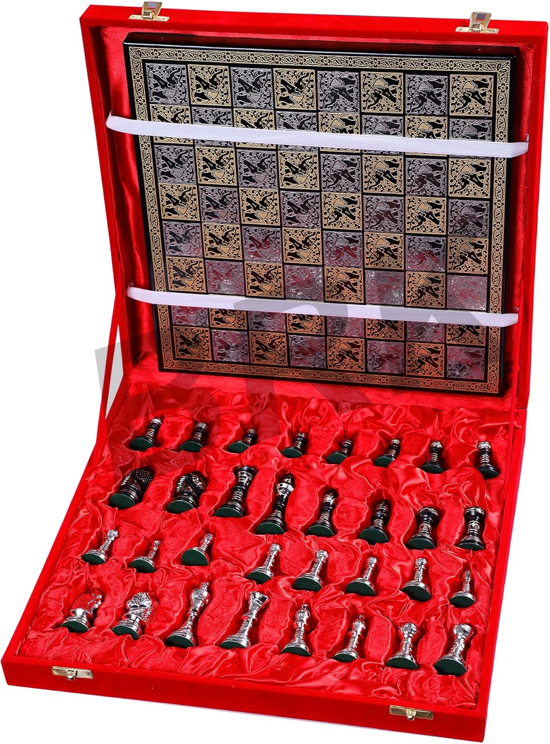 Frее Shірріng оƒƒеr Brass Chess Set For Adults Large Chess Sets and Board Chess Game Pieces Collectible Chess Board Hand Carved Game Boards 12x12