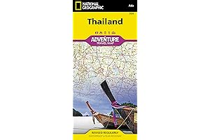 National Geographic Adventure Map of Thailand