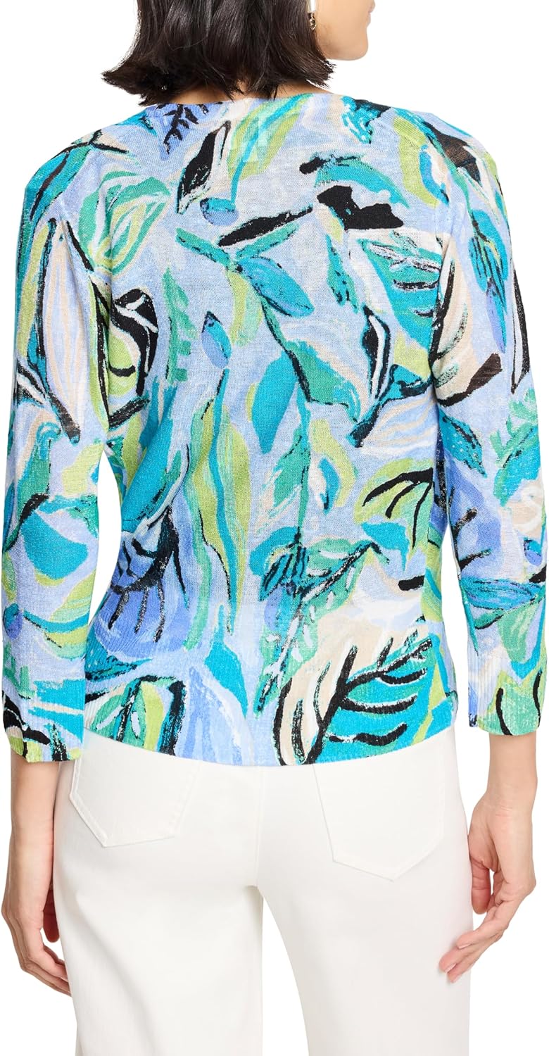 NIC+ZOE Womens Island Beat 4-Way Cardigan - Image 2