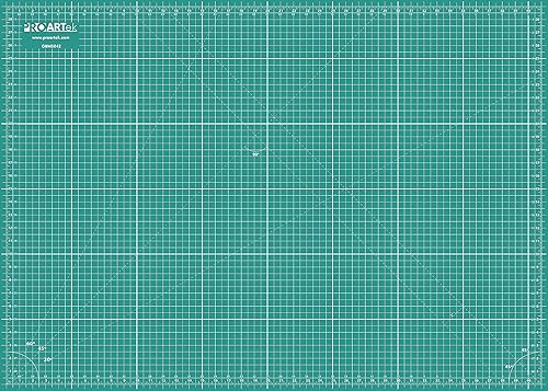 Proartek Drafting PK00009 Modelo GBM3042 Series - Alfombrilla de corte profesional de 30 x 42 pulgadas doble cara verdenegro autorreparable para