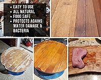 Vista 4 de Z's Wood Nectar - Esmalte y acondicionador para muebles de cera de abejas natural (6 onzas) - Aroma Sent Tung