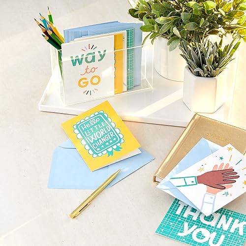 Miniatura 2 de Hallmark Little World Changers Kids Thank you and Blank Cards Surtido (24 tarjetas y sobres) (paquete de 2)