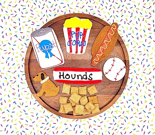 Miniatura 2 de Three Mutts Market Pawgame - Caja de regalo para perros  Cajas de regalo para perros  Galletas de grado humano, hechas a mano y decoradas para