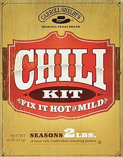 Carroll Shelby's Original Texas Chili Kit, 4 Oz - coolthings.us