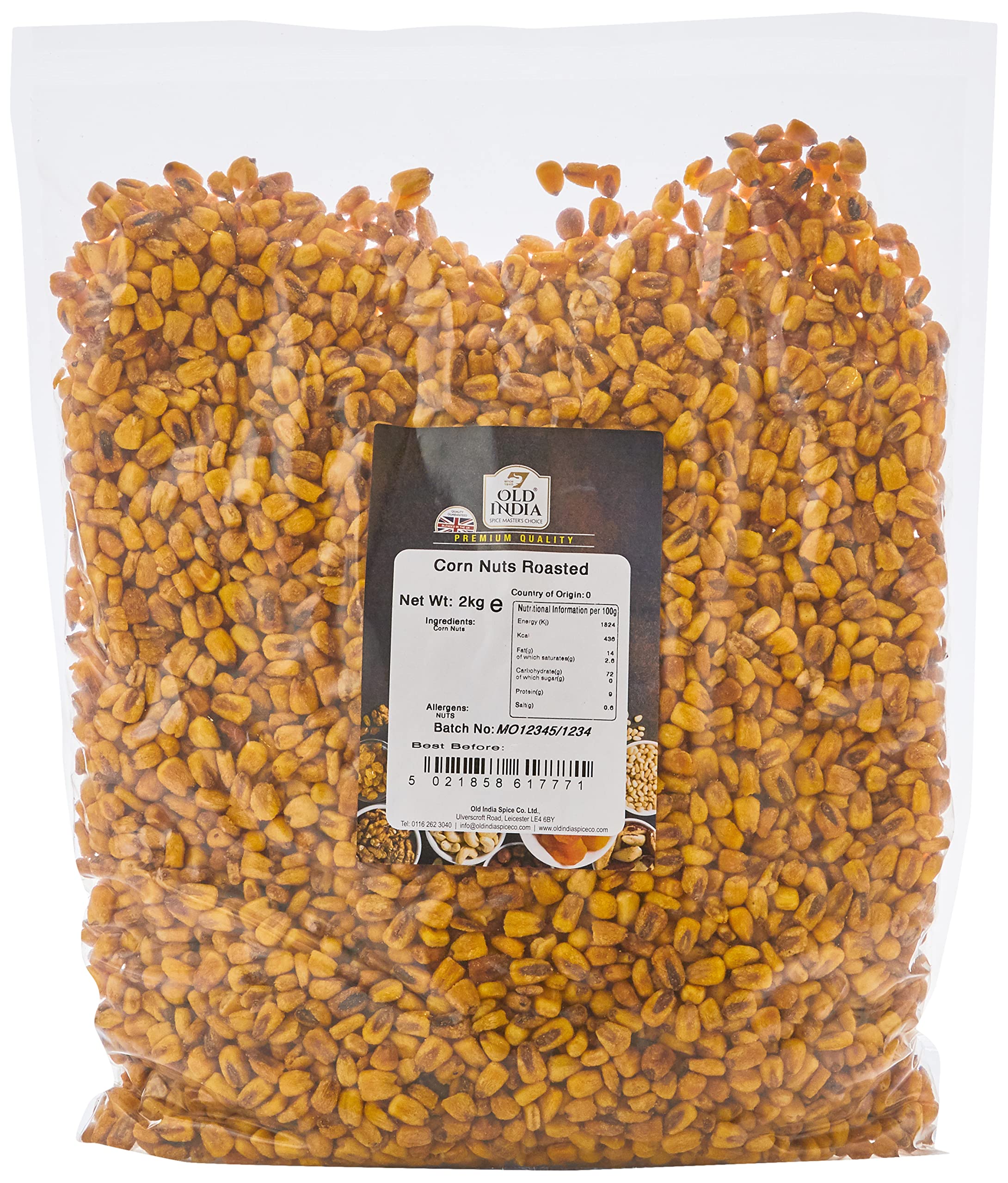 Old India Corn Nuts Roasted 2kg