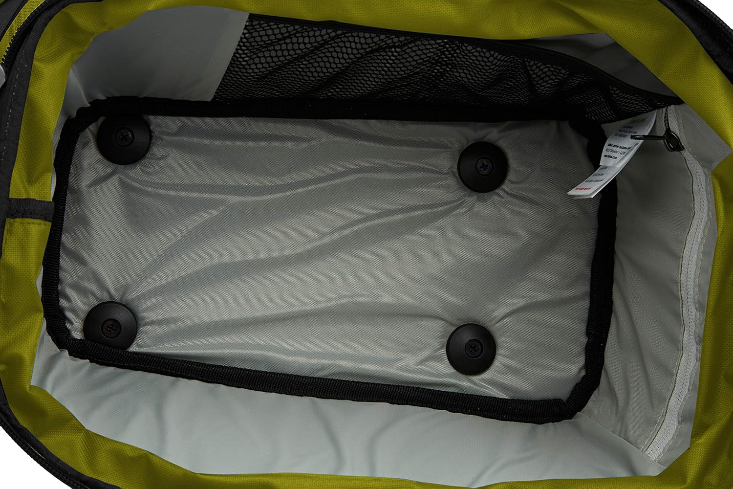 Racktime Talis Plus Rear Bicycle Trunk Bag (Green/Grey) - Image 5