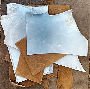 2-Lb Assorted Leather Scraps. Great for Crafts