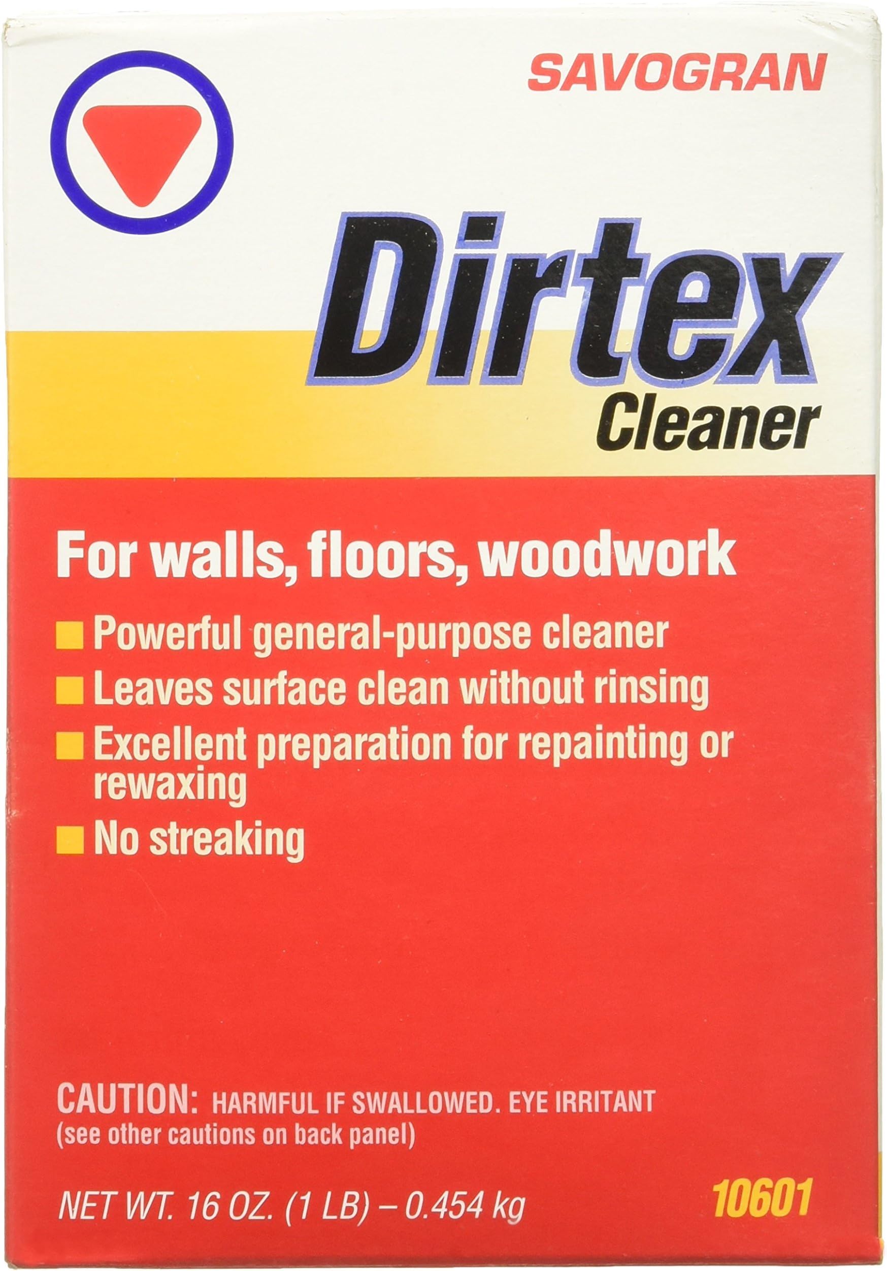 Savogran 10601 Dirtex Powder Cleaner, 1-Pound