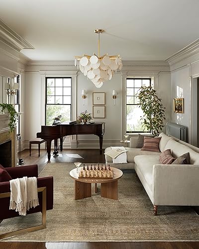 Miniatura 2 de LOLOI Jean Stoffer Bradbury Collection BRU-02 - Alfombra de área (9 pies-0 pulgadas x 12 pies y 0 pulgadas)