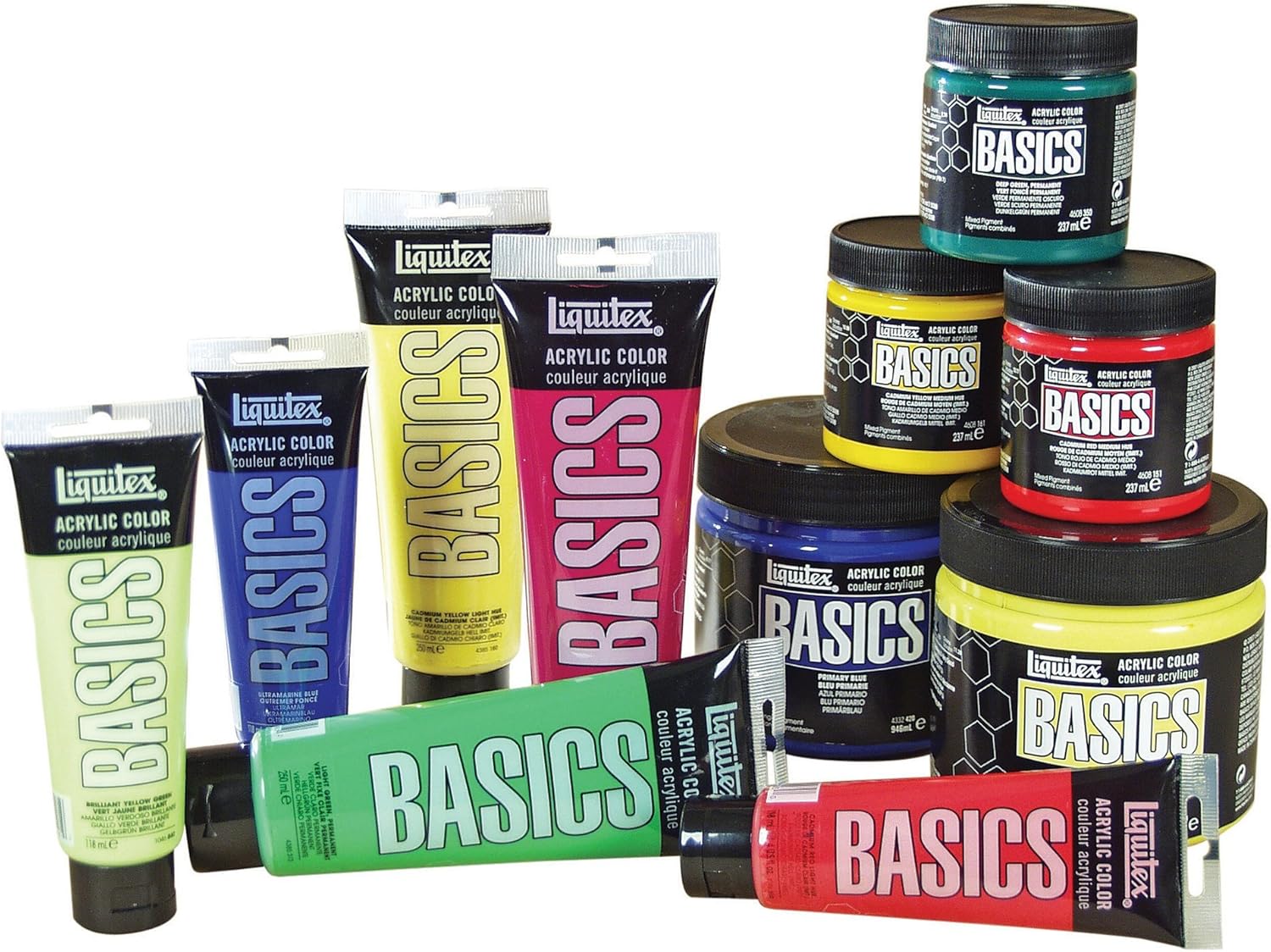 Liquitex BASICS Acrylic Paint Tube 24-Piece Set