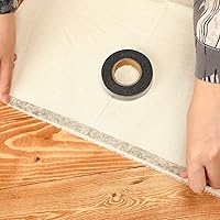 Vista 26 de Outus 2 rollos de cinta de dobladillo, cinta adhesiva para planchar sin coser para pantalones cada uno de 1/2 pulgada (70 yardas cada uno, negro)