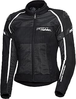 FLM Motorradjacke mit Protektoren Motorrad Jacke Sports Damen Textil Jacke 1.2, Sportler, Ganzjährig