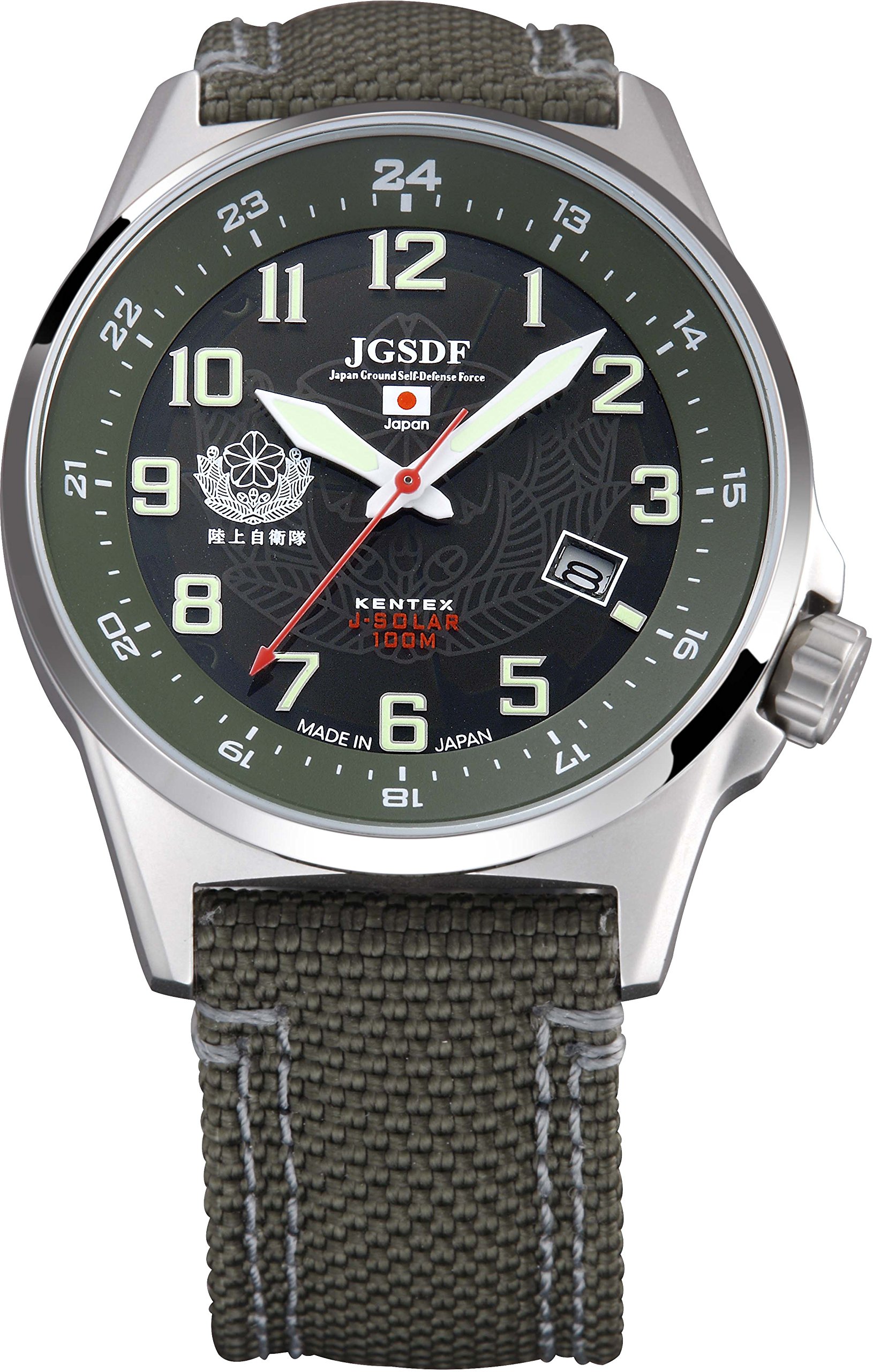 Amazon.co.jp: [ケンテックス]Kentex 腕時計 JSDF STANDARD ソーラー
