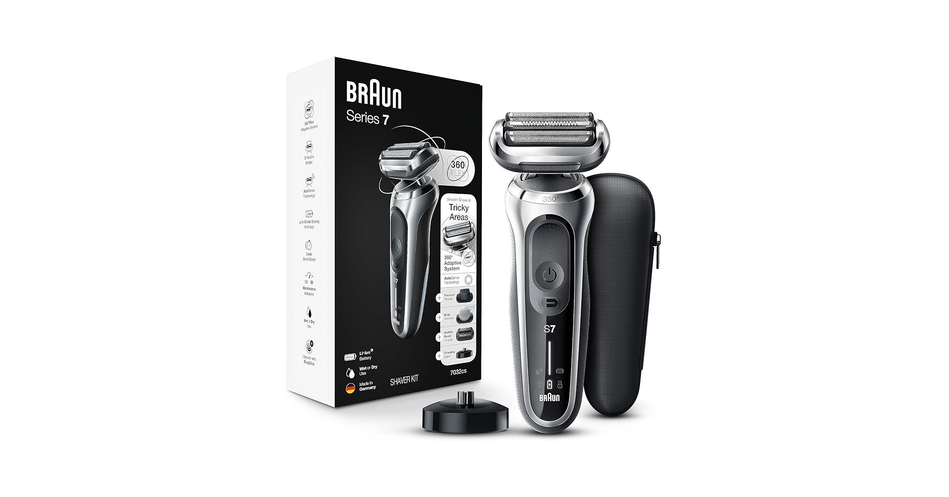 脱毛・除毛 Braun Series 7 Model: 70-S4320cs シリーズ7 充電式シェーバー 70-S4320cs