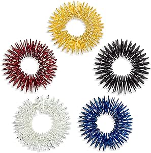 Goda Acupressure Massage Rings (Set of 5)