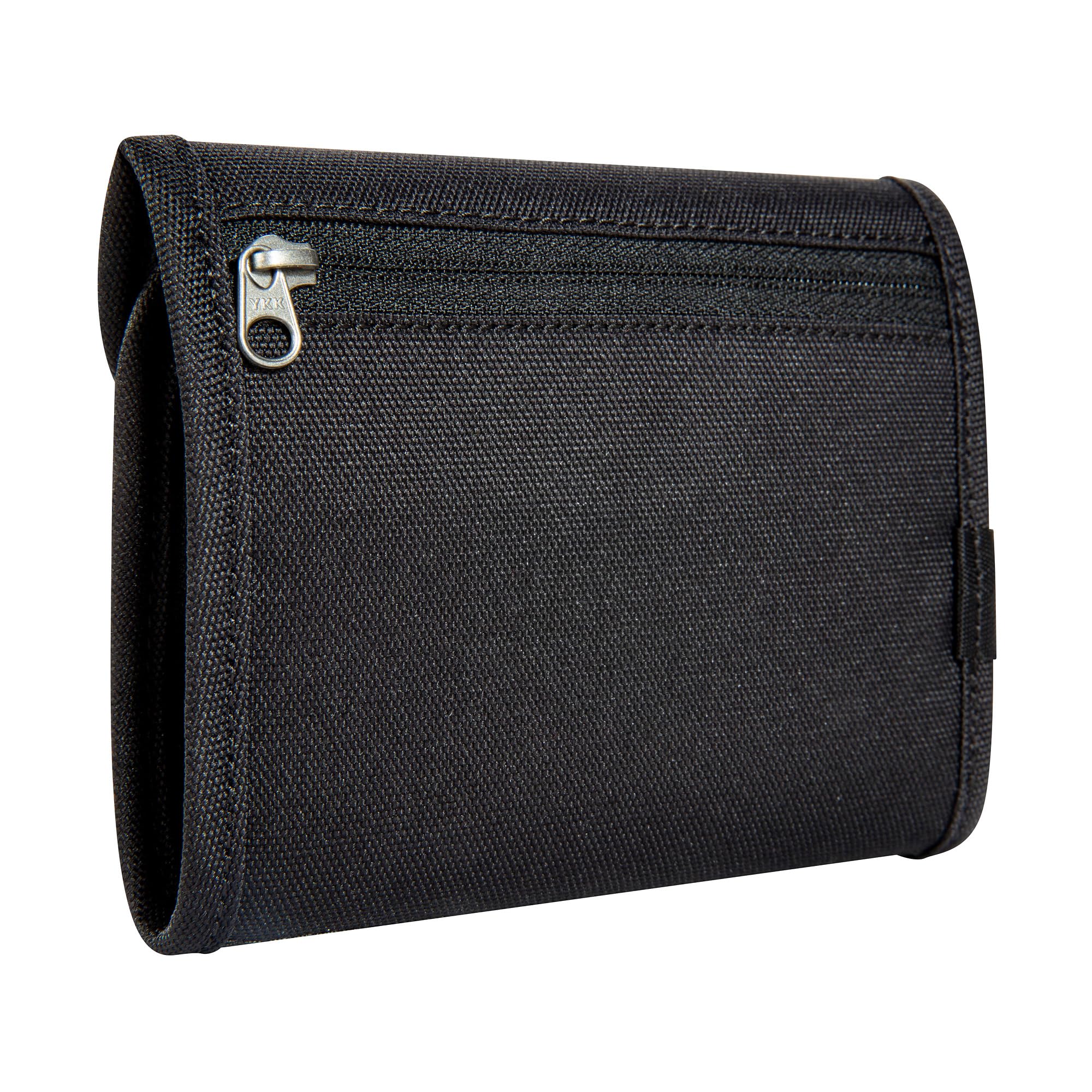 Tatonka Euro Wallet RFID Block – portfel z blokadą RFID – certyfikat TÜV – przegródki na karty kredytowe, okienko i przegródka na monety, czarny