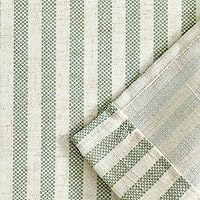 Vista 7 de Vangao - 2 paneles de cortinas de cocina estilo granja con rayas, cortinas de lino para cafetería de 36 pulgadas de largo, cortinas con diseño