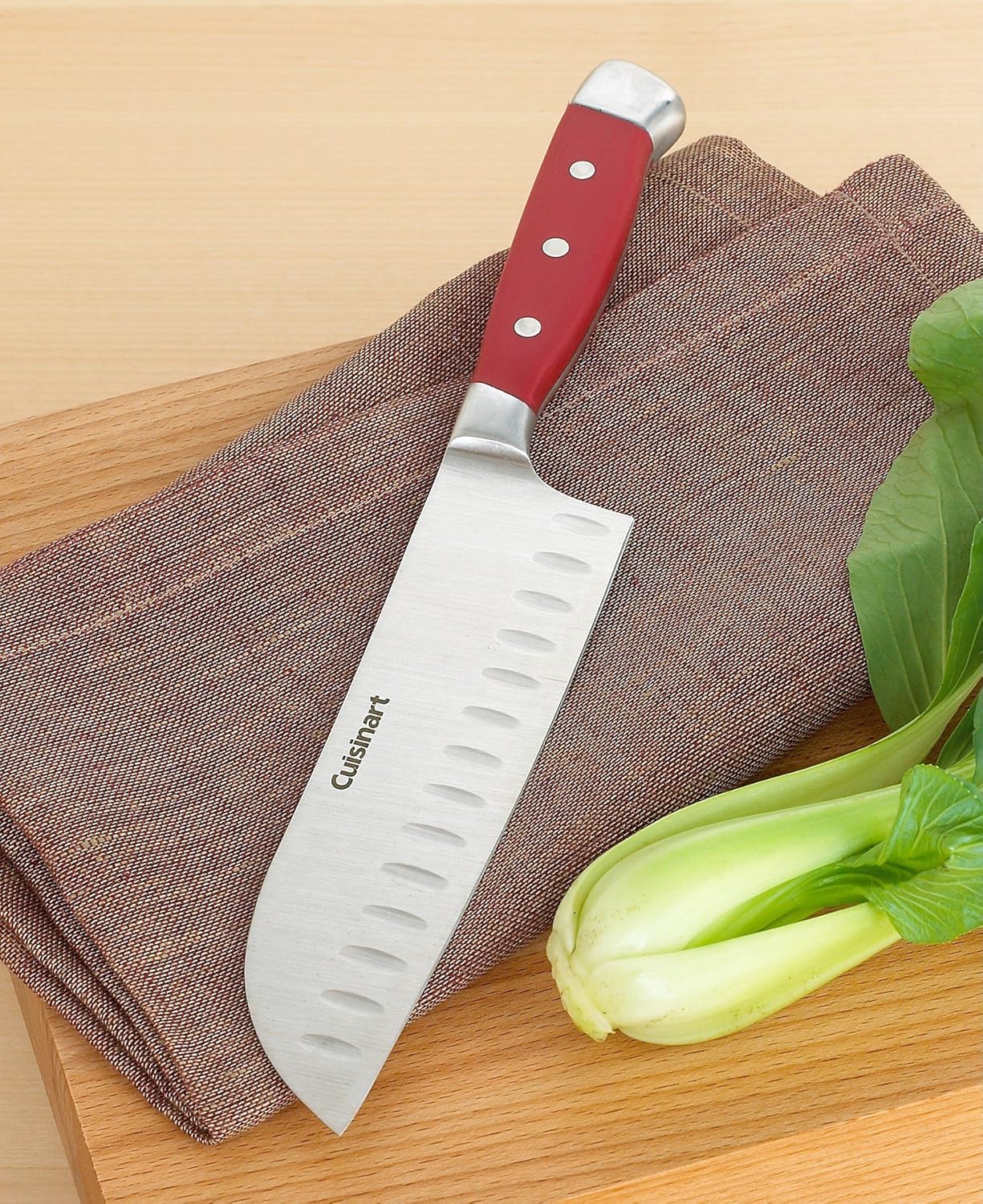 Cuisinart Santoku 7" Knife Red Home & Kitchen